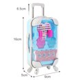 thumbnail image 2 of Doll Suitcase Plastic Cute Traveling Case Trolley Case for 18in Doll, 2 of 10