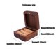 thumbnail image 4 of Caja para anillos Jumpingount Caja de ceremonia para propuestas de boda Madera Tipo 1, 4 of 6