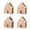 E, variant on Fukawx Christmas Gingerbread House Gift Box Small Christmas Candy Boxes for Cookies Chocolates Treats 3D House Shaped Paper Box for Holiday Party Favors