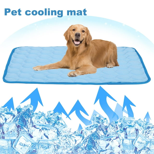 Dog Cooling Mat Large Pet Cooling Mat for Dogs NonToxic Gel Cooling