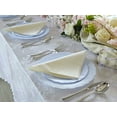 thumbnail image 3 of " OCCASIONS " 50 Plates Pack (25 Guests)-Vintage Wedding Party Disposable Plastic Plate Set -25 x 10'' Dinner + 25 x 7.5'' Salad/Dessert plates (Verona in Blue), 3 of 9