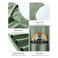 thumbnail image 5 of ZXSXSY Reading Tank Tops for Women Cute Book Lover Teacher T-Shirts Rainbow Sleeveless Tee Tops, 5 of 7