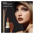 thumbnail image 3 of Khasana Lipstick & Automatic Lip Liner Set, Cream Gloss, Soft and Smooth Lip Color Kit, Vitamin E & C Infused for Nourishment, Hydration & Protection, Long Lasting, Color Matched Gift Set, 3 of 5