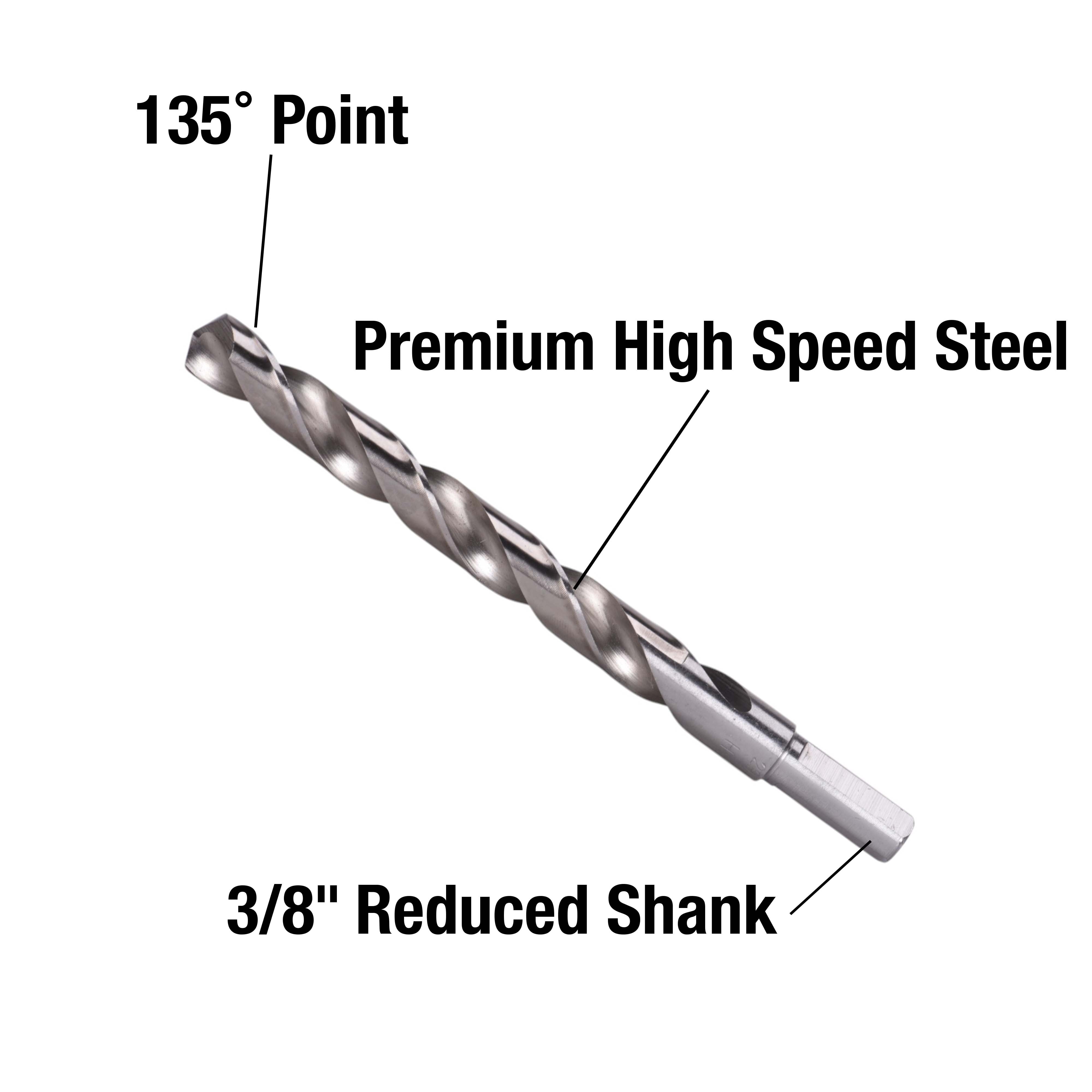 Century Drill & Tool 23529 Brite HSS Reduced Shank Drill Bit Set, 29 Piece