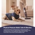 thumbnail image 5 of ROZKITCH Dog Calming Vest,Dual Adjustable Shirts for Dogs,Dog Anxiety Vest Jacket for Fireworks,Thunderstorm,Travel,Separation,Anxiety Calming Vest Wrap for Medium Large Dog,Navyblue,XL, 5 of 7