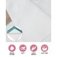 thumbnail image 6 of Teal Green Ombre Kitchen Dish Towels for Drying Dishes Set of 2, Contemporary Gradient Abstract Art Waffle Weave Microfiber Hand Tea Bathroom Towels Quick Dry & Absorbent Towel 15.7x23.6, 6 of 7
