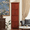 Cherry, variant on CKEASEAN 72" Farmhouse Tall Kitchen Pantry, 4 Tier Corner Storage Cabinet Wooden Organizer Case Bookshelf with 8 Doors & 4 Shelves, Space Saver Pantry Cabinet for Kitchen, Living Room, Dining Room