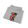 thumbnail image 2 of Black Bart Simpson Hoodie - Red, Vintage Cartoon Sweatshirt, 90s Nostalgia, 2 of 3
