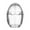 Clear, variant on Glass Jar with Lid for Easter Candy Storage - 3.35 Inch Egg-Shaped Container for Kitchen Pantry, Clear Glass Canister for Table, Vintage-Style Holiday Candy Display