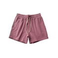 thumbnail image 1 of TheFound Men Jogger Sweat Shorts Gym Running Shorts Solid Color Athletic Pants, 1 of 7