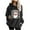 Black, variant on Women Fleece Christmas Hoodies Trendy Long Sleeve Fluffy Ultra Soft Xmas Santa Graphic Plaid Sweatshirt with Pocket