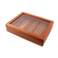 thumbnail image 2 of Plato de sushi de madera Plato de hielo de salmón Decoración de mesa Tabla de sushi Cocina japonesa 50x40x9.5cm, 2 of 9