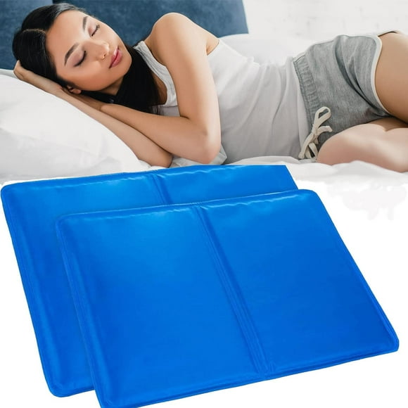 2 pieces(Blue)Cooling Gel Pillow Cooling Pillow to Help Increase Sleep Quality - Pillow Cooling Pad Sleeping Cool Pads for Bed – Jelly Cooling Pillows for Night Sweats
