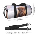 thumbnail image 2 of Defioc Cow for Travel Duffle Bag,Weekender Bag Carry On Tote Bags Hospital Bag Large Capacity Sport Gym Bag for Men Women Fit for Trave, Gym,Weekend, 2 of 6