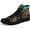 FN-024-24023072-b-1, variant on Coolcustomize Mens & Womens Fashion Trendy Black Casual High-Top Sneakers, Red Mushroom All-Over Print, Comfortable Sneakers for Daily Outdoor Travel