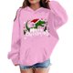 thumbnail image 1 of Sudadera con capucha para niñas y niños, sudadera de manga larga con cuello redondo y estampado de moda, jersey con bolsillo, sudadera de poliéster para niñas, 1 of 8