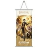 DejavYOU Genshin Impact Hanging Poster 29X14 Inch, Anime Wall Art Scroll Poster, Home Decor Painting