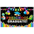 thumbnail image 2 of Colorful Design Preschool Graduation Banner Educational Theme for Kids Graduation Party School Event Classroom Decoration, 2 of 8