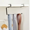 thumbnail image 4 of CNKOO Roll Paper Hanging Holder Kitchen Bathroom Wall Mounted Storage Shelf Holder Black, 4 of 9