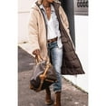 thumbnail image 3 of Women's 2024Warm Winter Coats Reversible Sherpa Fleece Long Hooded Puffer Jackets Outerwear, 3 of 6