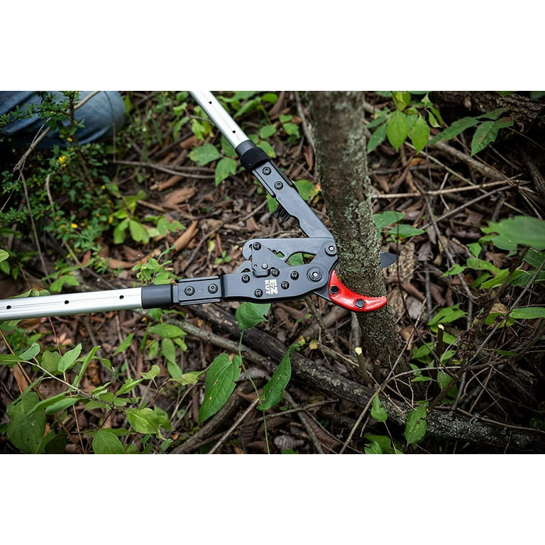 EZ Kut G2 Tree Trimmer Ratcheting Branch Cutter. Heavy Duty Branch Cutter. 42 inch Extendable Anvil Hand Loppers. Tree Pruner Trusted Since 1988