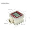 thumbnail image 6 of K24 Digital Die-sel Fuel Flow Meter Gauge For Chemicals Liquid Water ,Easy to Install, 6 of 6