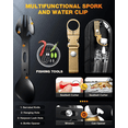 thumbnail image 4 of TEIPUERY Survival Gear and Equipment 21 in 1, Emergency Survival Kits with Camping Axe,Hammer, Gifts for Men Dad Him Teen Boys, 4 of 9