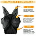thumbnail image 3 of GASTROPOD 2026 New Fly Masks for Horses,Equine Mesh Mask,Fly Mask with Ears,Horse Fly Mask with Nose Cover,Black for Outdoor Use,Grazing,Riding,Fly Protection,Summer,Pasture, 3 of 7