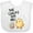 AA-White, variant on Inktastic The Chicks Dig Me Easter Baby Chick with Basket and Eggs Boys or Girls Baby Bib