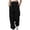 Black_001, variant on Fgnfyis Womens Pants Sweatpants Women Fitness Drawstring Jogging Pants with Pockets Casual Loose Elastic Waist Drawstring Sweatpants Women's Pants Light Purple_001 S
