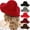 Coffee, variant on Women's Wide Brim Retro Fedora Floppy Felt Bowler Hat