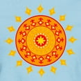 thumbnail image 3 of CafePress - Sun Chakra Women's Light T Shirt - Women's Classic T-Shirt, 3 of 4