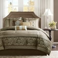 thumbnail image 2 of Home Essence Mirage 7 Piece Jacquard Comforter Set, 2 of 7
