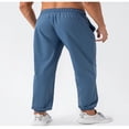 thumbnail image 4 of LYMAYTER Runing Pants for Men Casual Quick-Dry Stretch Long Pants Lightweight Workout Cuffed Pants S-2XL, 4 of 9