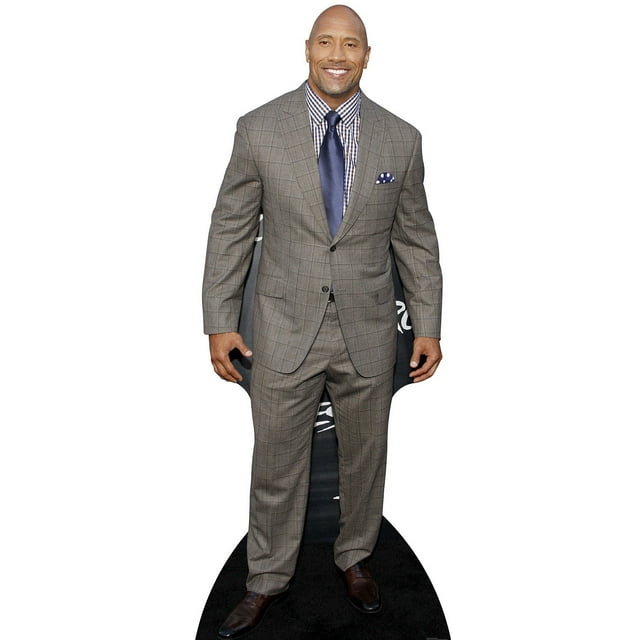 Star Cutouts SC2062 The Rock Dwayne Johnson Life Cardboard Cutout