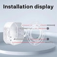 thumbnail image 3 of 2 Pack Light Fixture Mounting Brackets, Ceiling Light Mounting Plate, 3 of 5
