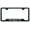 Rugged Black, variant on Semper Fi Laser Etched Logo Cut-Out License Plate Frame (Black)