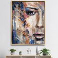 thumbnail image 3 of Designart Portrait Of A Young Woman IV FLOAT FRAME WALL ART, 3 of 4