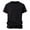 077 Black, variant on Fanxing Mens Crew Neck T Shirts White Summer Short Sleeve Tshirts Gym to Office Essentials L