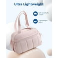 thumbnail image 4 of Bolsa de gimnasio BAGSMART para mujer, bolsa de viaje, rosa, 4 of 8