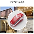 thumbnail image 2 of Corded Phone Relephone Fixed Landline Phones for Seniors Desk/Wall Mountable Telephone Home Offices Widely Used Red, 2 of 5