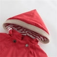 thumbnail image 5 of Toddler Kids Baby Winter Warm Outerwear Solid Color Hooded Zipper Padded Outwear For Girls Or Boys Boy, 5 of 8