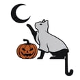 thumbnail image 1 of Del Marco La Puerta Halloween Gato Decorativa para Pared Al Aire Libre, 1 of 9
