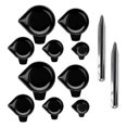 thumbnail image 1 of 10PCS 5 Sizes Plastic Weighing Powder Pan with Scoop, 1 of 5