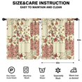 thumbnail image 2 of Blackout Kids Curtains,Pioneer Flower Childrens Insulated Curtains Set Of 2,Bedroom Essentials,Toddler Room Decor 52x63in(132x160cm), 2 of 4