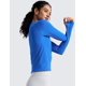 thumbnail image 5 of Remera CRZ YOGA sin costuras de manga larga transpirable azul S, 5 of 6