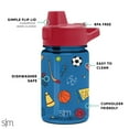 thumbnail image 3 of Simple Modern 12 fl oz Reusable Tritan Summit Water Bottle with Silicone Straw Lid | All Star, 3 of 7