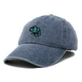 thumbnail image 5 of Dalix Chameleon Cap Embroidered Mens Cotton Dad Hat Baseball Hat in Washed Navy Blue, 5 of 5