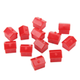 thumbnail image 1 of Game Replacement Parts, Plastic Hotel House Game Pieces, for Board Game, Piece Refill Accessories, 1 of 6