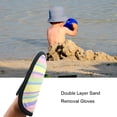 thumbnail image 4 of Qarigey Deportes acuáticos Sand-Off Infinitas horas de diversión y fácil de transportar y almacenar Toallita limpiadora de arena guantes y mitones, 4 of 6